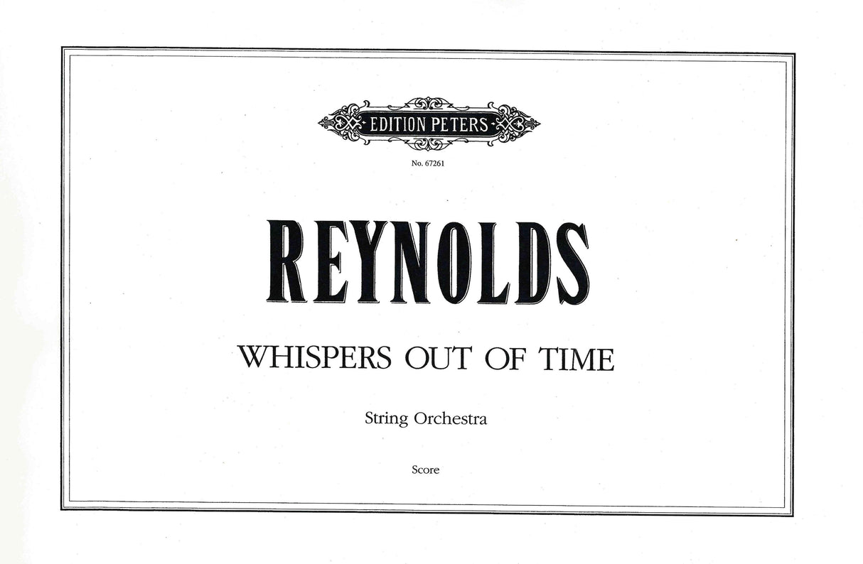 Reynolds: Whispers Out of Time