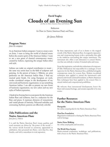 Yeagley: Clouds of An Evening Sun