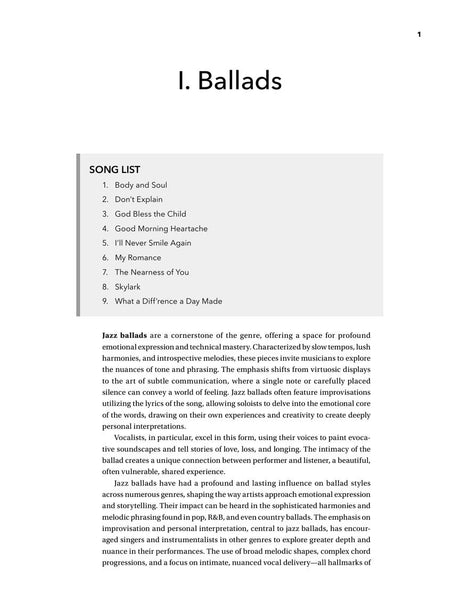 Berklee Singer's Guide to Jazz & Blues Songs