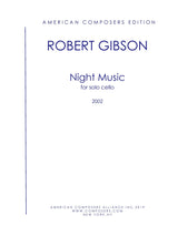 Gibson: Night Music for Cello