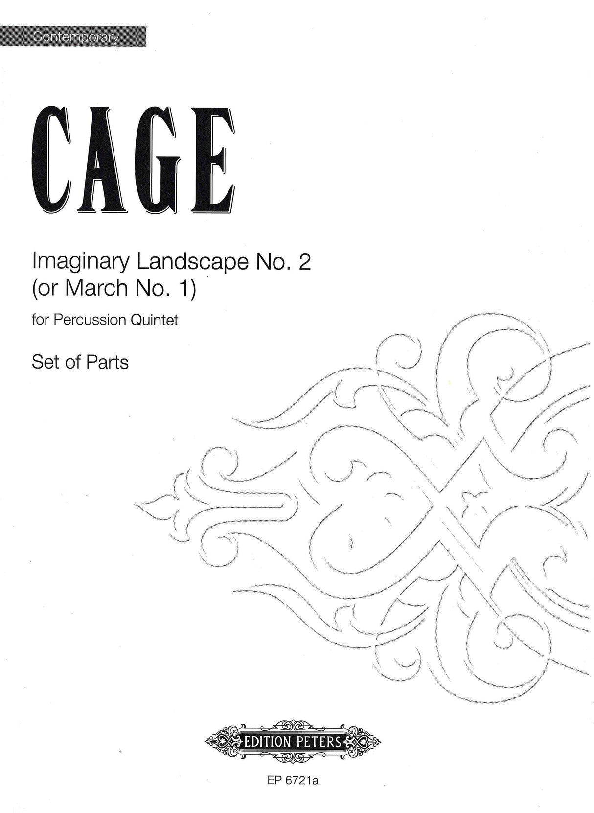 Cage: Imaginary Landscape No. 2