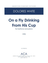 White: On a Fly Drinking From His Cup