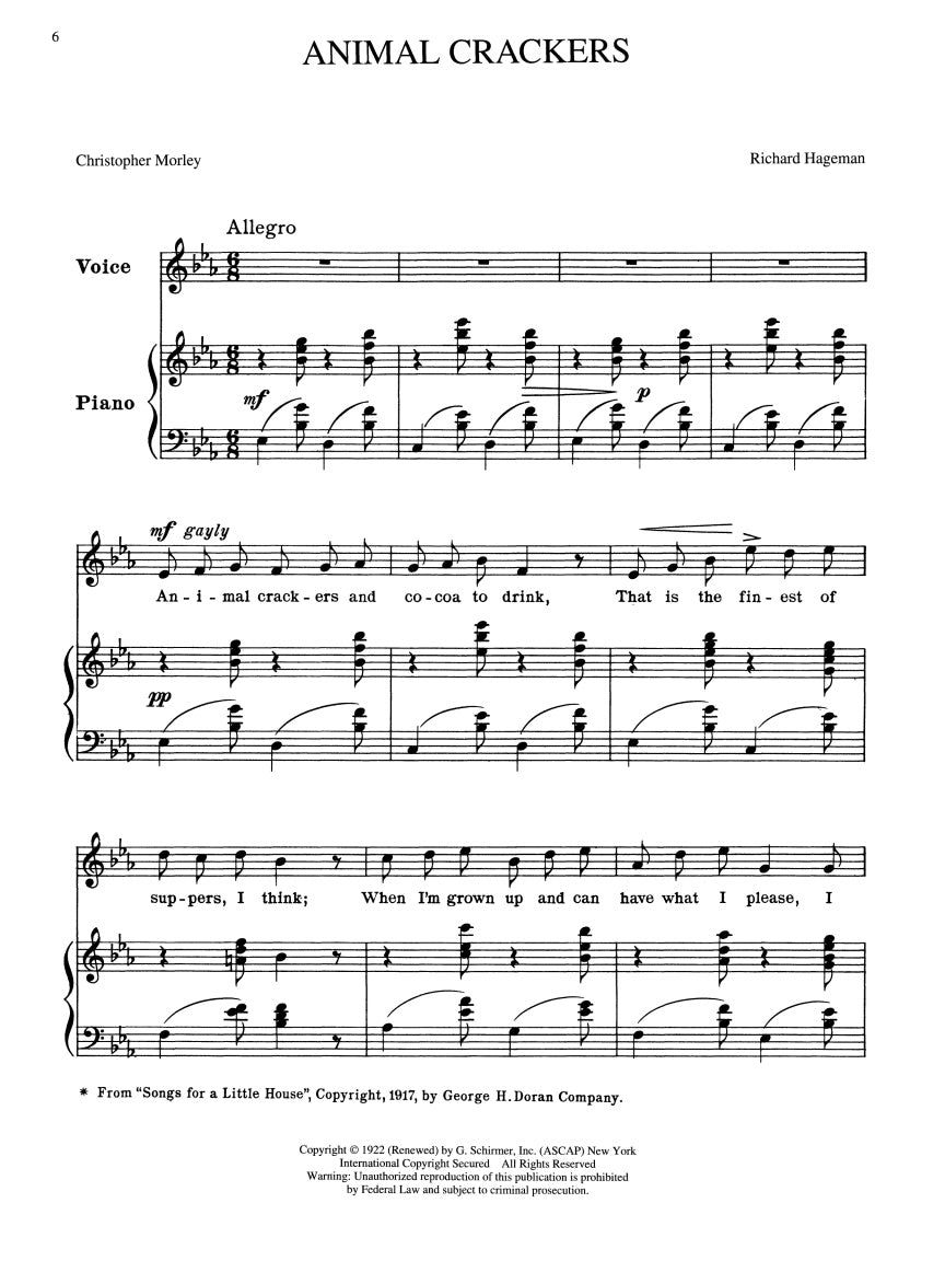 The First Book of Soprano Solos – Part 2