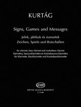 Kurtág: Signs, Games and Messages for Clarinet