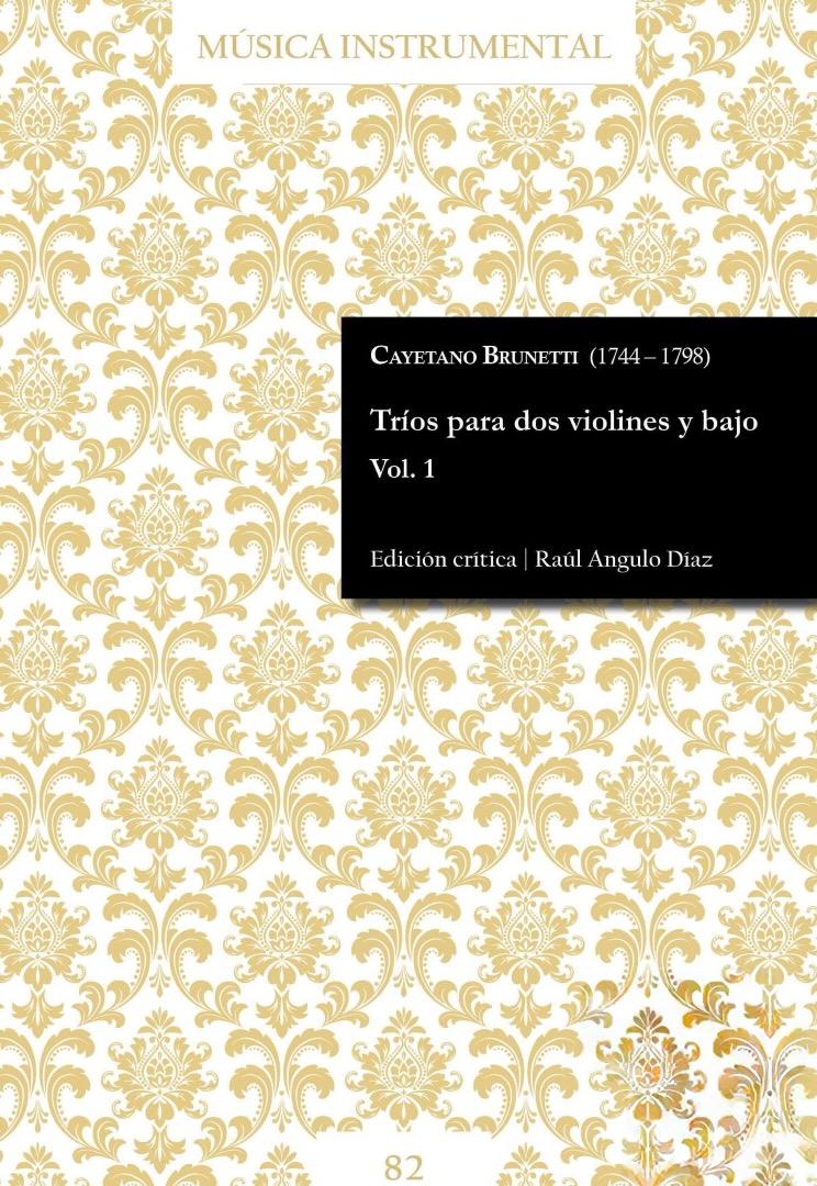 Brunetti: Trios for 2 Violins and Bass - Volume 1