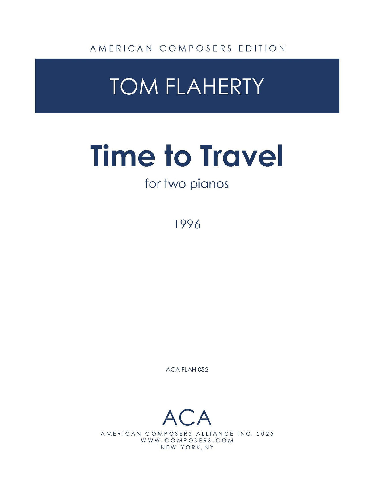 Flaherty: Time to Travel