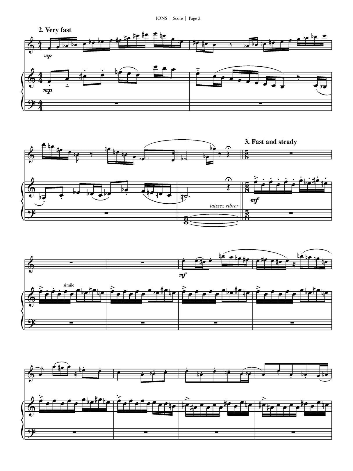 Borroff: IONS - 14 Pieces in the Form of a Sonnet