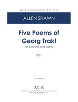 Shawn: Five Poems of Georg Trakl