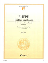Suppé: Overture to Dichter and Bauer (arr. for piano)
