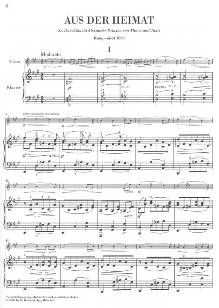 Smetana: From the Homeland