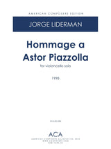 Liderman: Hommage a Astor Piazzolla