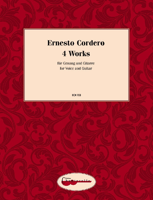Cordero: 4 Works for Voice & Guitar