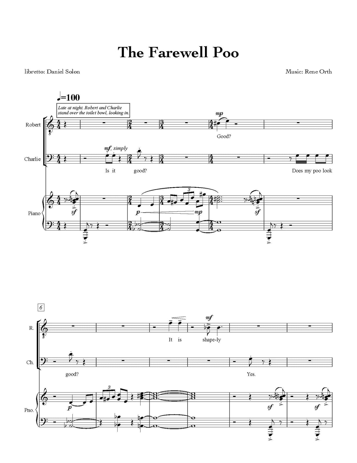 Orth: The Farewell Poo