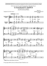 MacMillan: O Radiant Dawn (from Strathclyde Motets)
