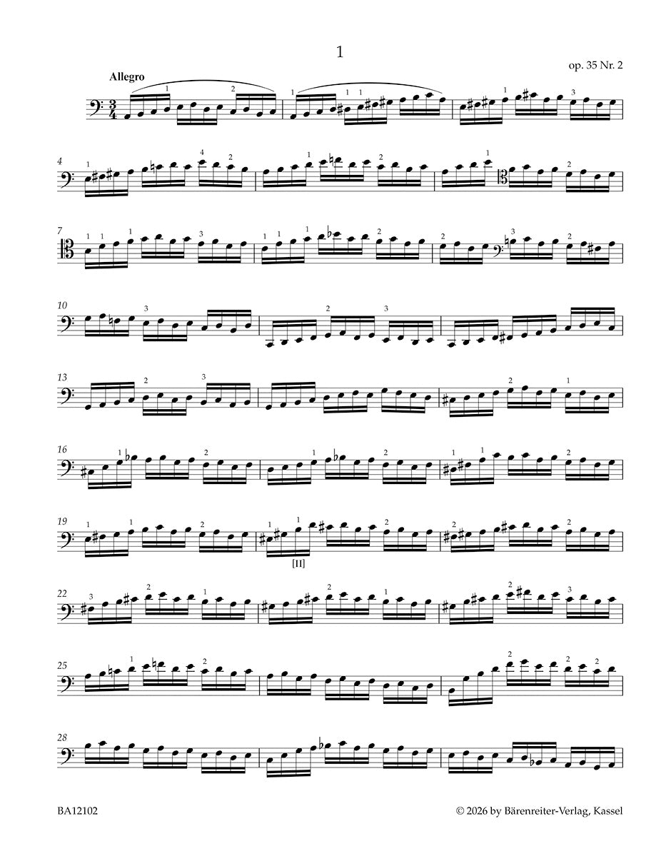 Dotzauer: Cello Etudes - Volume 2