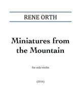Orth: Miniatures from the Mountain