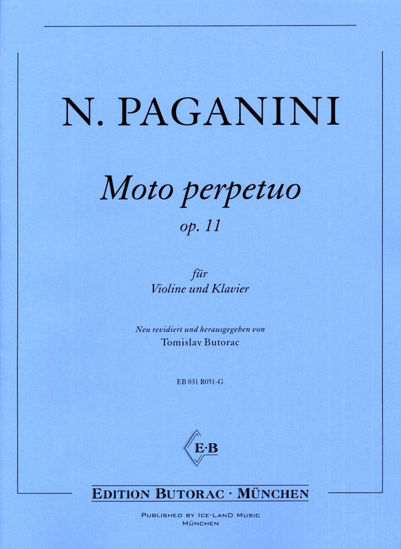 Paganini: Moto Perpetuo, Op. 11 – Ficks Music