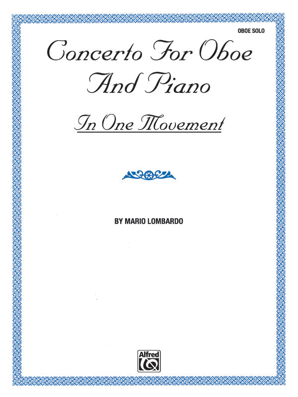 Lombardo: Concerto for Oboe and Piano