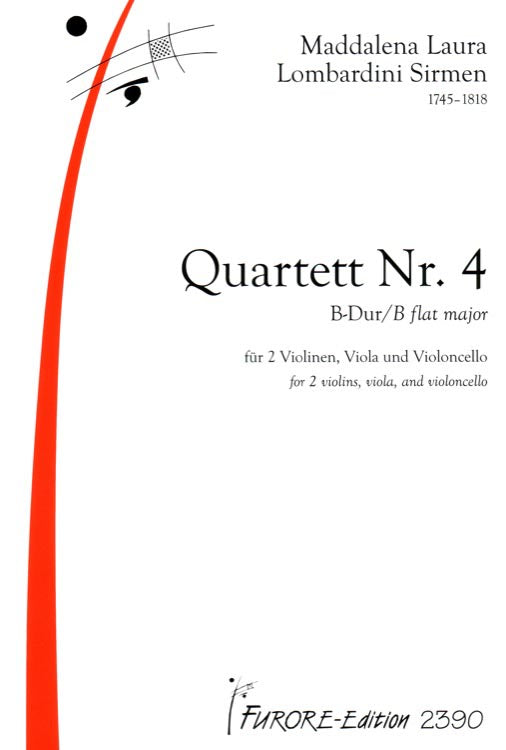 Sirmen: String Quartet No. 4 in B-flat Major