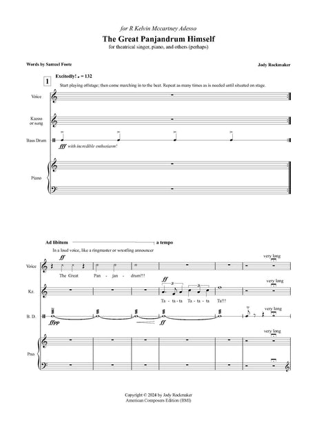 Rockmaker: The Great Panjandrum Himself