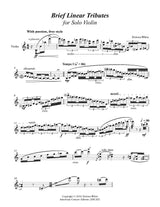 White: Brief Linear Tributes