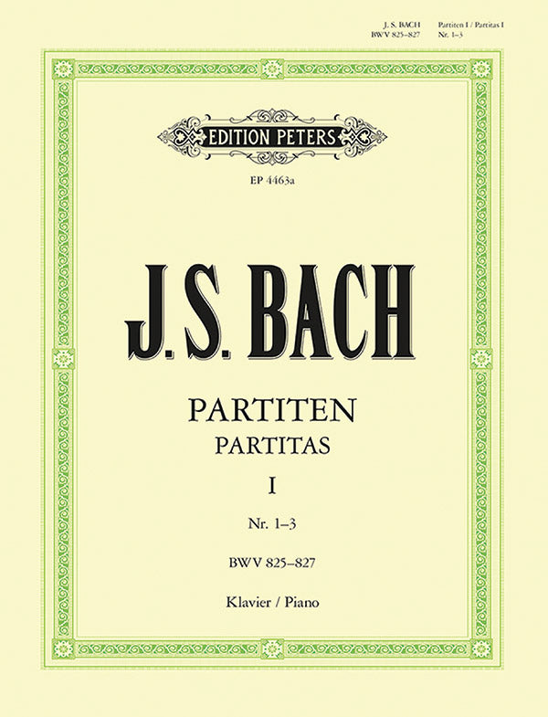 Bach: Partitas 1-3, BWV 825-827