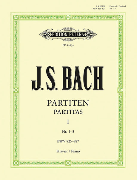 その他 Partiten 1-3 BWV 825 - 827 cm3dmju Bach: Partitas 1-3, BWV 825-827 – Ficks Music