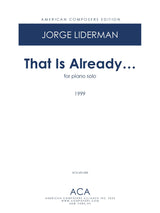Liderman: That Is Already...