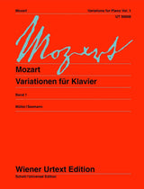 Mozart: Variations for Piano - Volume 1