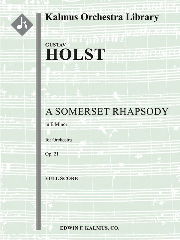 Holst: A Somerset Rhapsody, H. 87