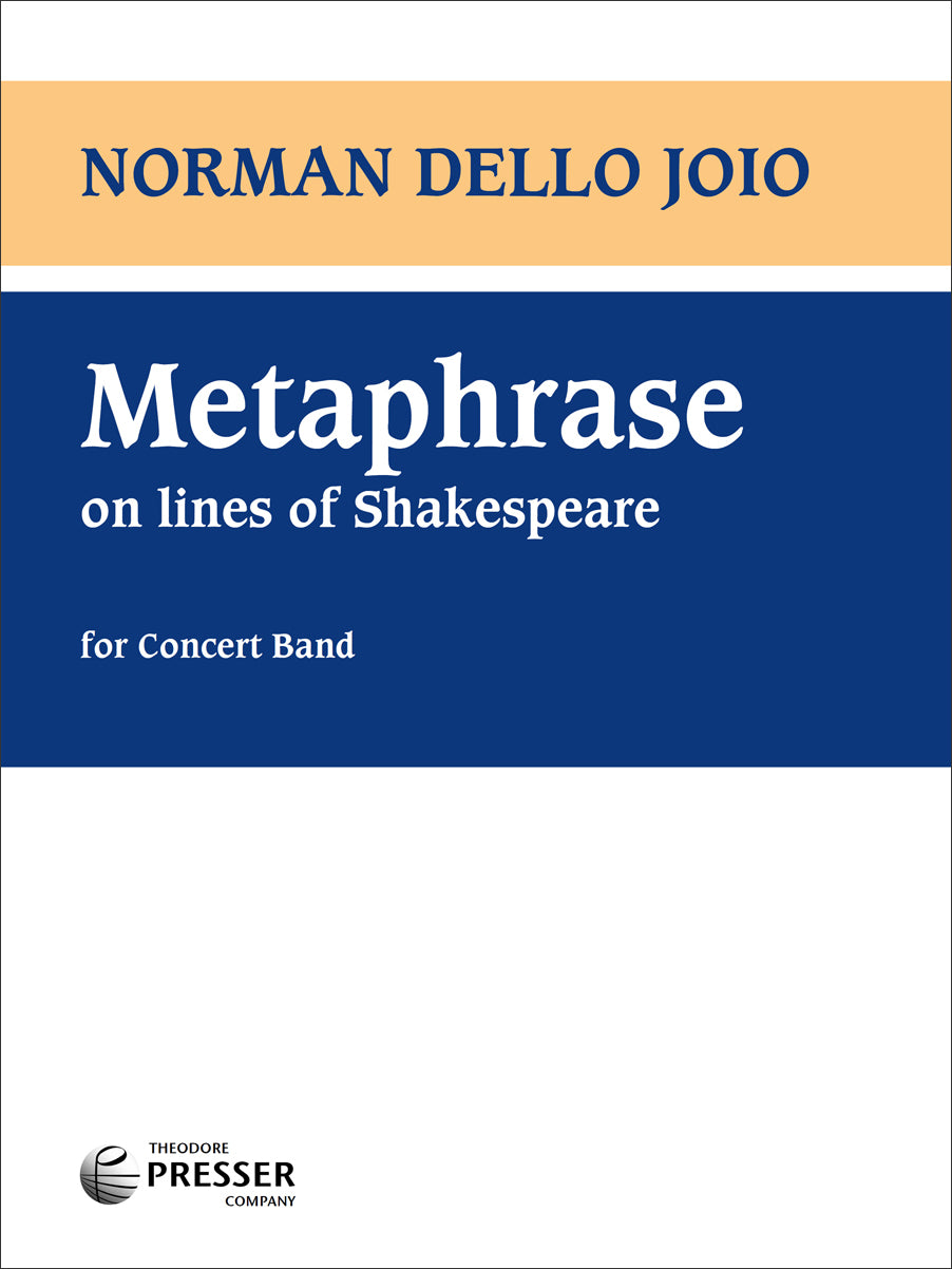 N. Dello Joio: Metaphrase
