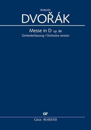 Dvořák: Mass in D Major, Op. 86 (Orchestra Version) – Ficks Music