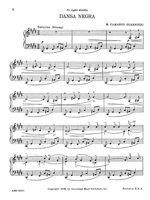 Guarnieri: Dansa Negra