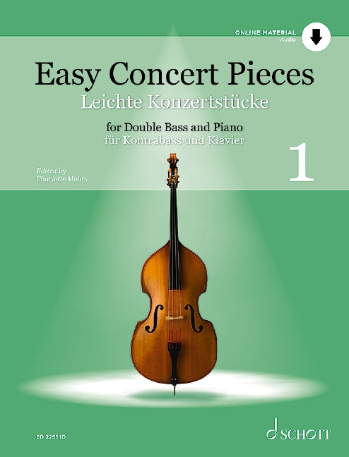 Easy Concert Pieces - Double Bass Volume 1