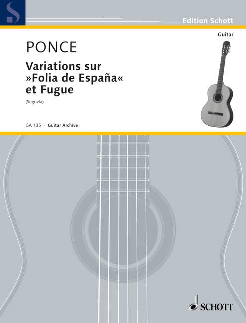Ponce: Variations and Fugue on 'La Folia'