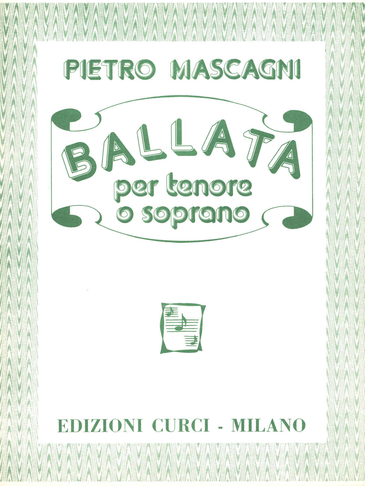 Mascagni: Ballata