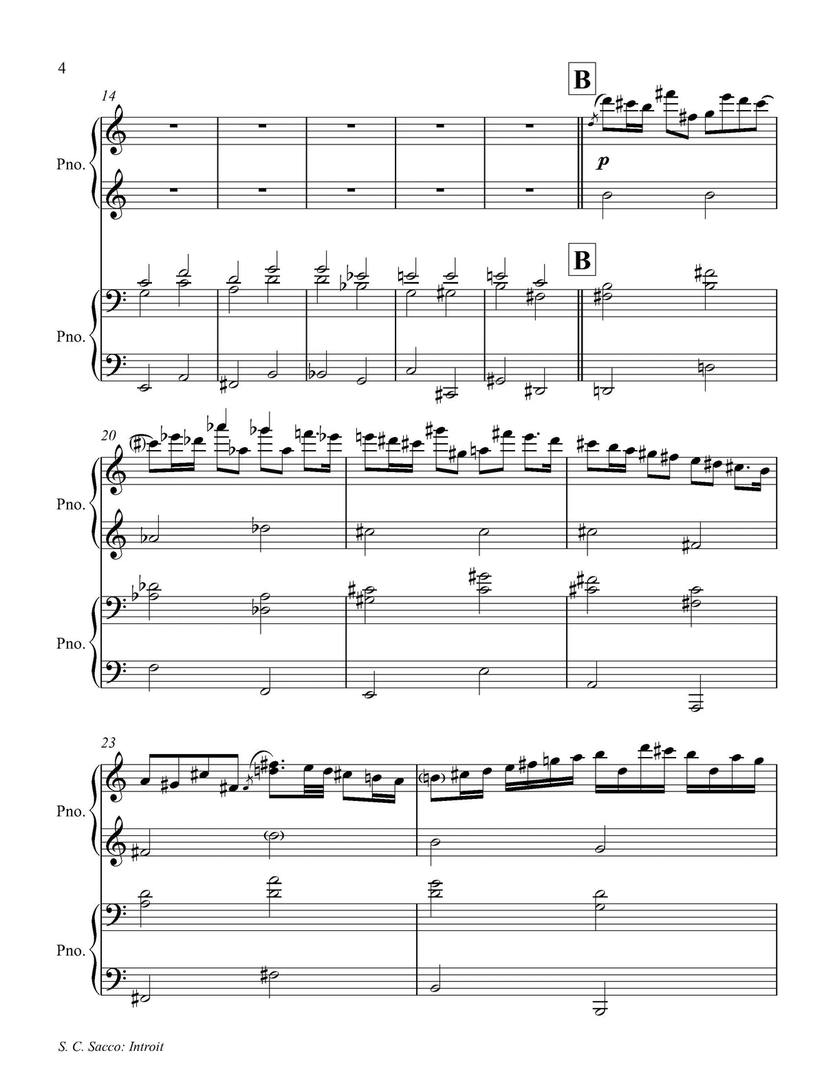 Sacco: Introit