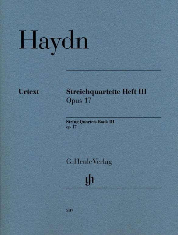 Haydn: String Quartets - Volume 3 (Op. 17) – Ficks Music