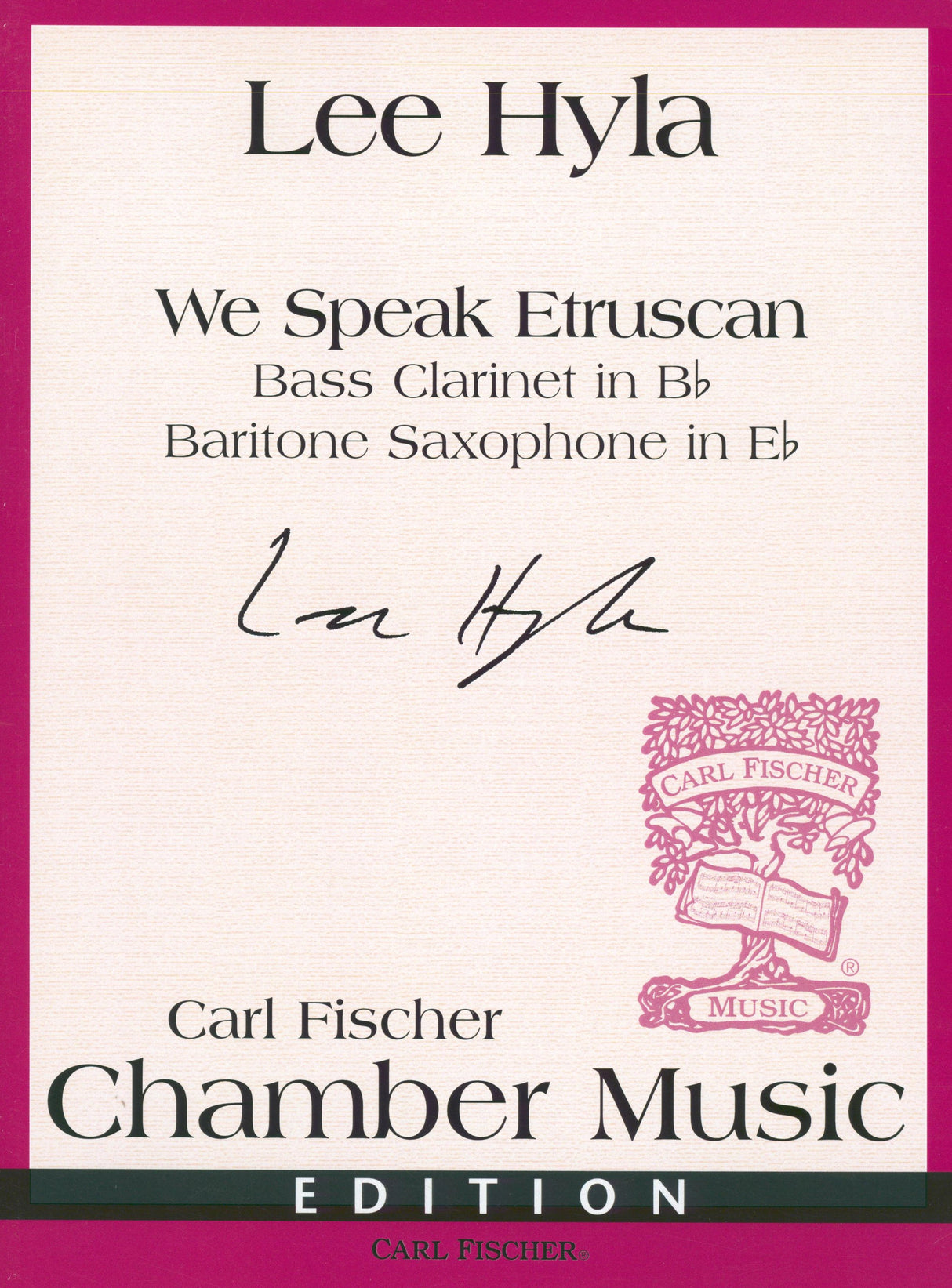 Hyla: We Speak Etruscan