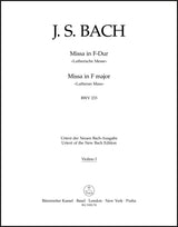 Bach: Mass in F Major, BWV 233