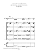 Corrette: Concerto con due violini e organo o cimbalo obbligato