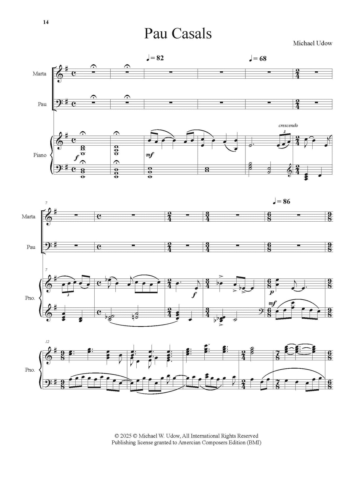 Udow: Pau Casals