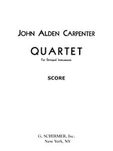 Carpenter: String Quartet