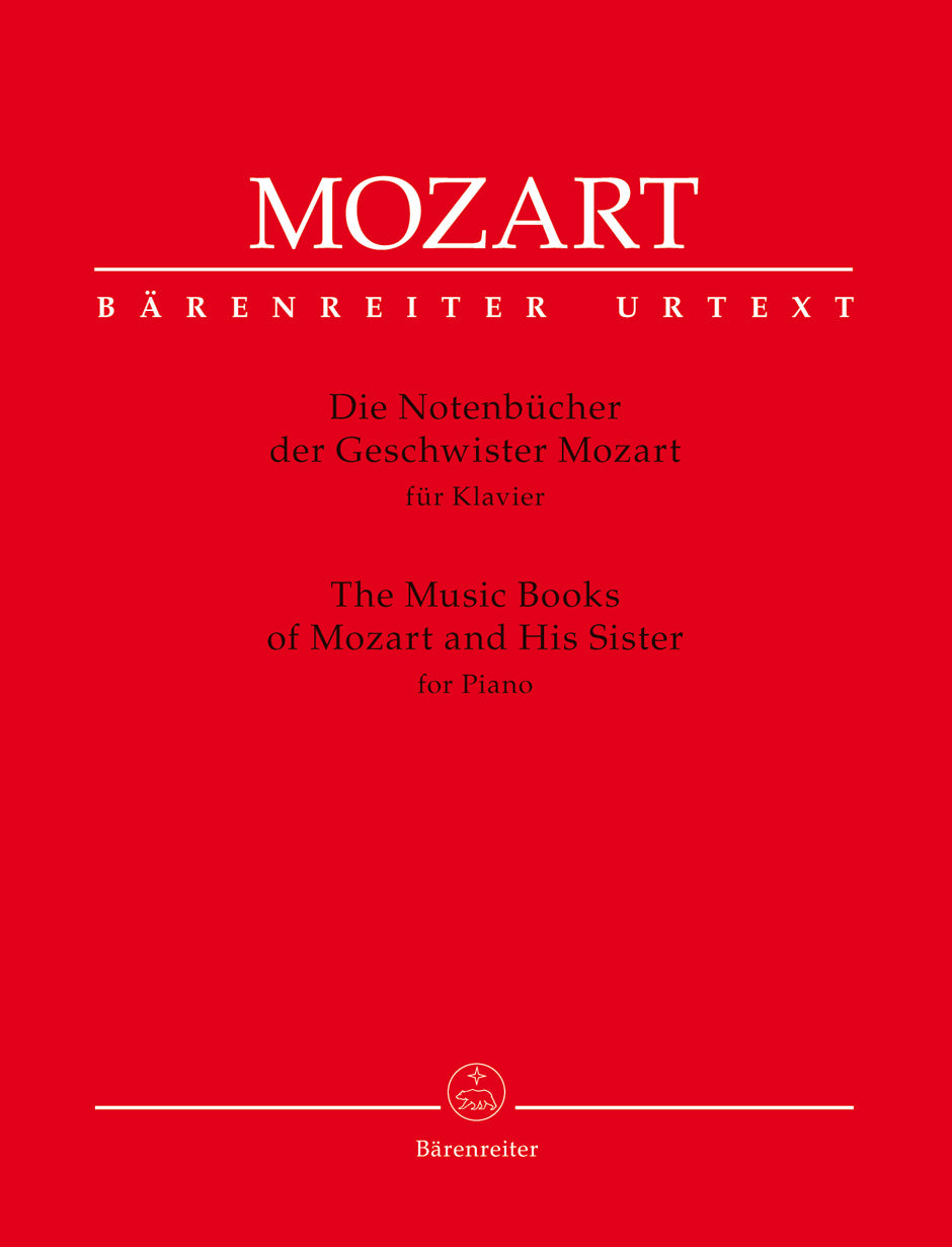 The Music Books of Mozart and His Sister