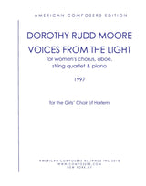 D.R. Moore: Voices from the Light