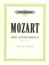 Mozart: Three Divertimenti, K. 136-138 (125a-c)