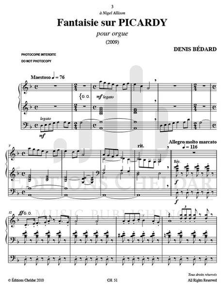 Bédard: Fantasy on "Picardy"
