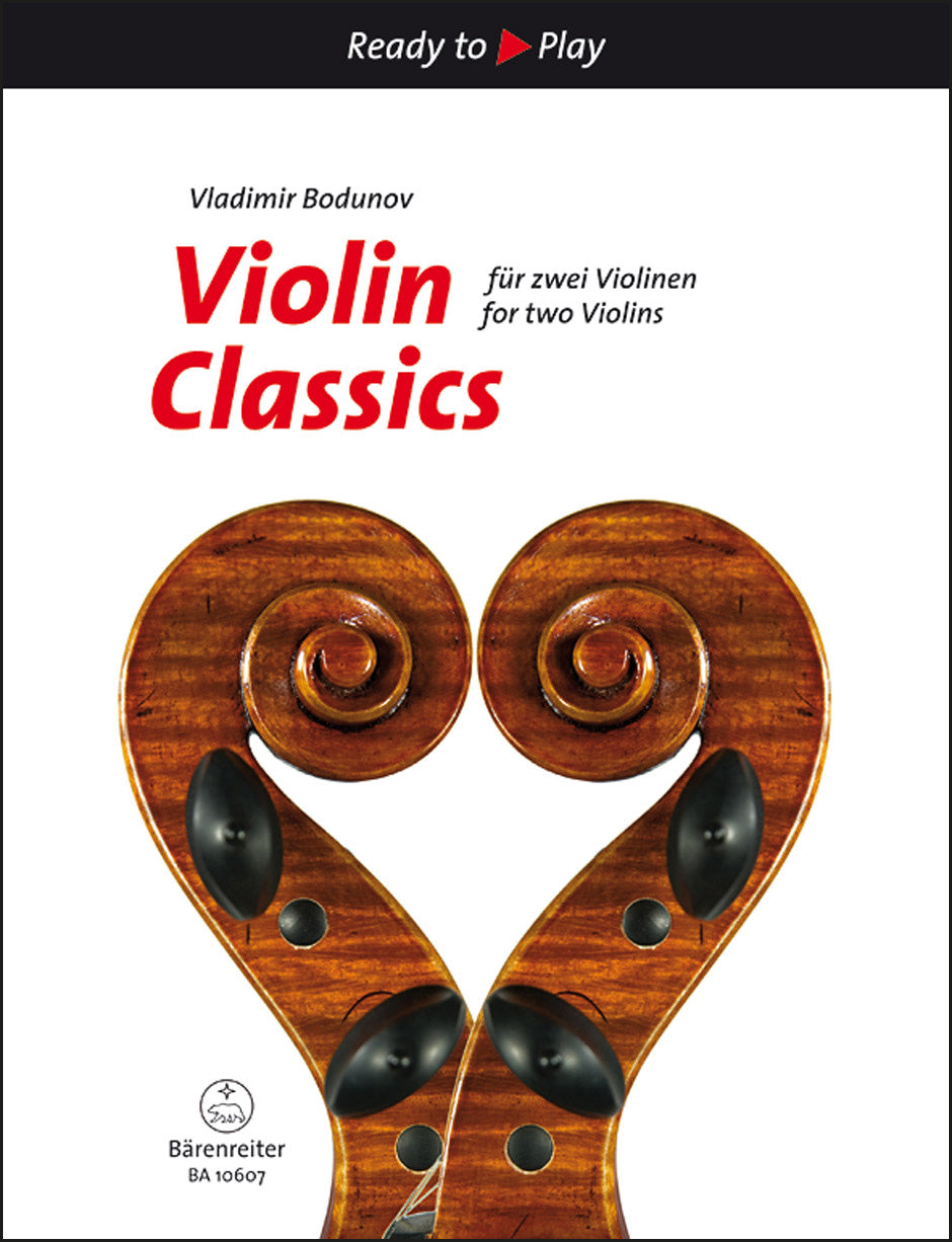 Violin Classics for Two Violins