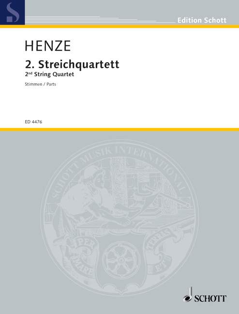 Henze: String Quartet No. 2