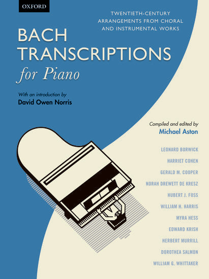 Bach Transcriptions for Piano – Ficks Music